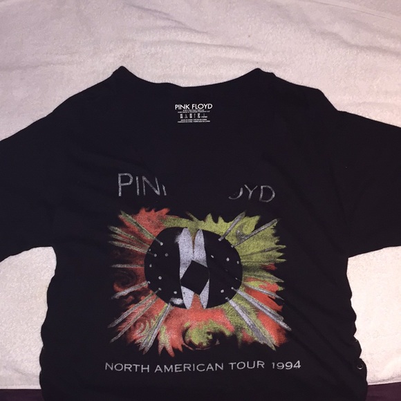 pink floyd v-cut short sleeved shirt - Picture 1 of 5
